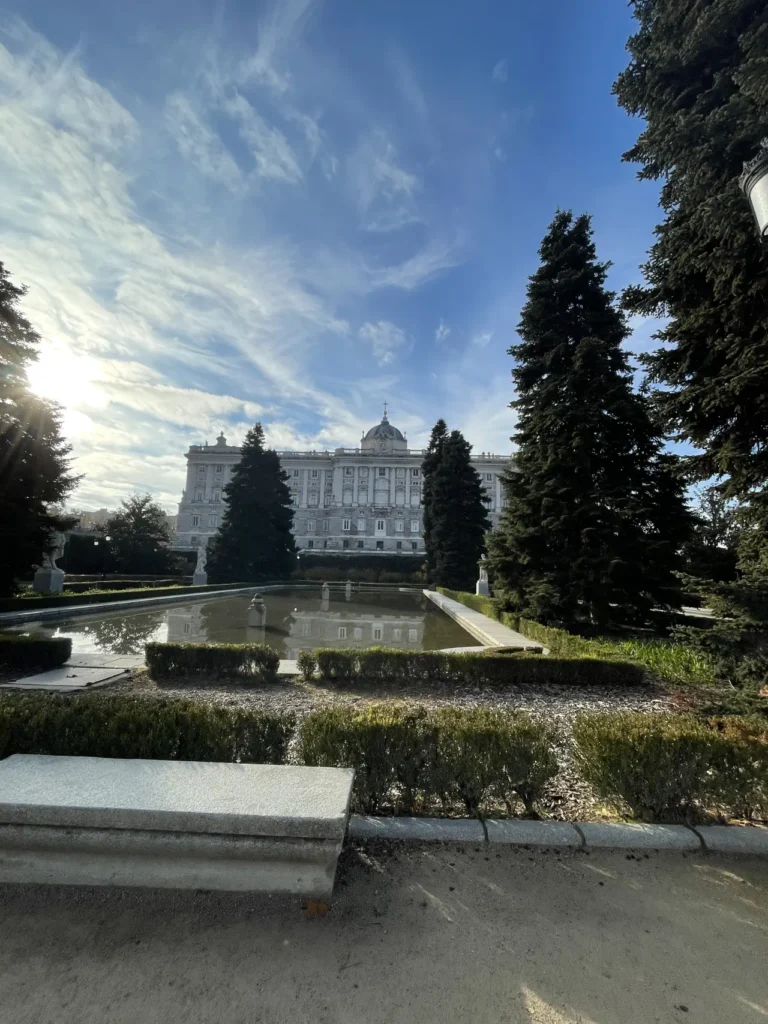 madrid city palacio real de madrid