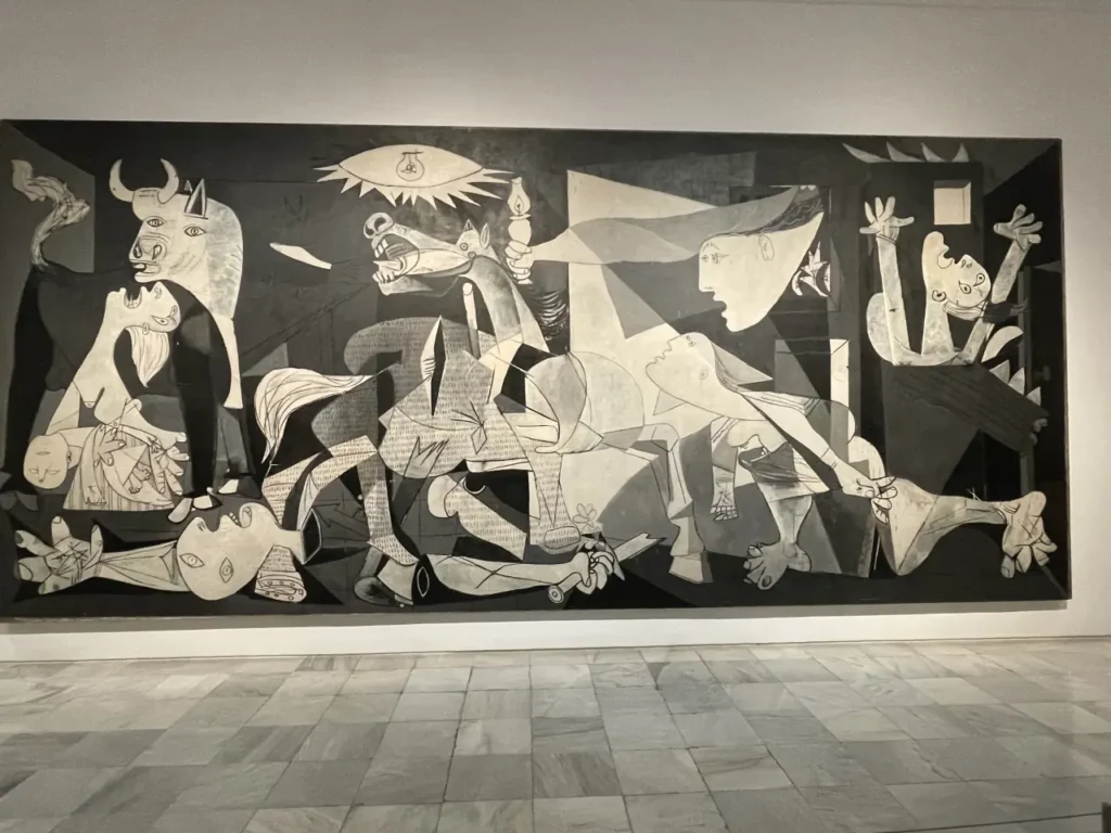madrid city reina sofia museum pablo picasso guernica