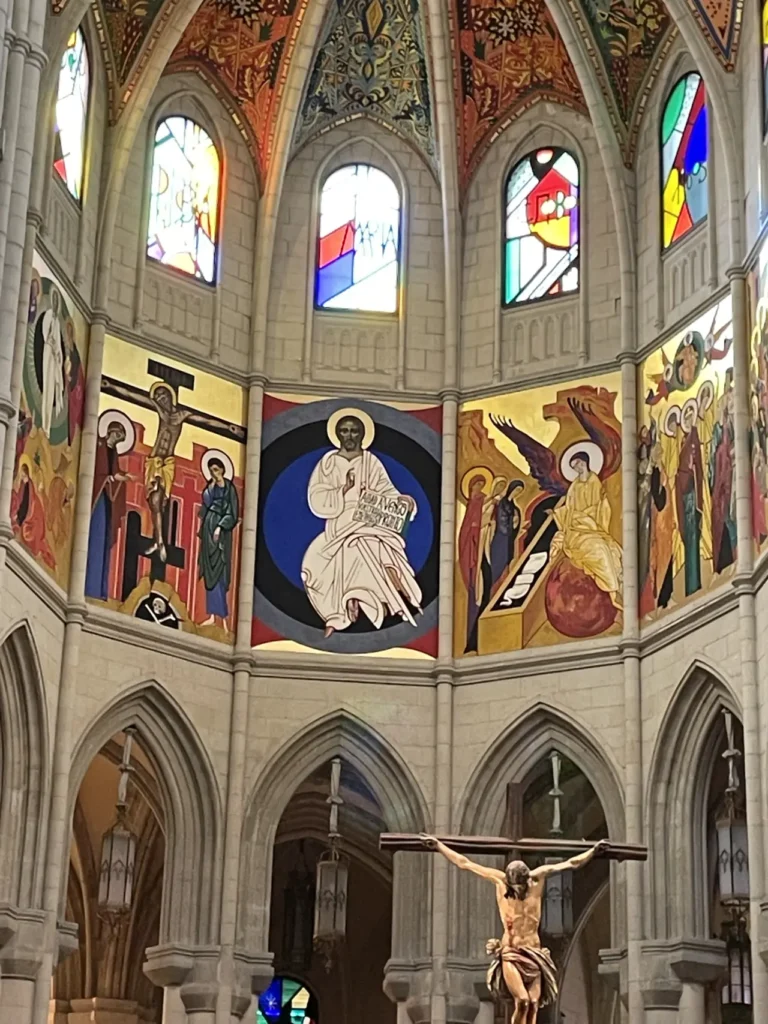 madrid city catedral de la almudena inside